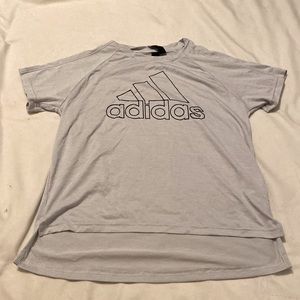 gray adidas t shirt